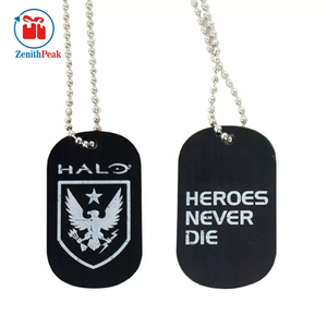 Colgantes de Joyería de Moda Personalizados, Etiquetas Grabadas de Acero Inoxidable, Collar Urbano, Esmalte Suave, Impresión de Nombre, Identificación, Placa de Identificación 3D para Perro - Product Image 3