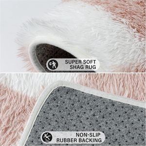 Super morbido lungo pila morbida zona lavabile tappeti soffice tappeti macchina fatta Non Slip camera da letto <span class=keywords><strong>tappeto</strong></span> di pelliccia peluche - Product Image 2