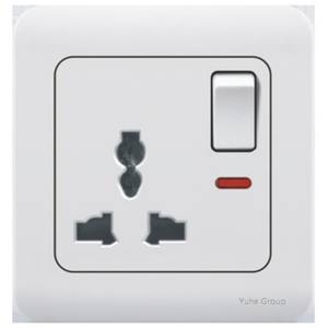 Prise murale britannique à trois trous pour salon et chambre, avec interrupteur USB, panneau de prise britannique, double interrupteur - Product Image 4