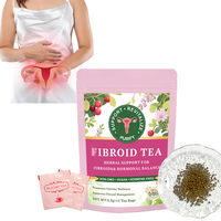 Thé aux herbes naturel OEM pour les fibromes, soin utérin pour femmes, équilibre hormonal féminin, soulagement des douleurs menstruelles, soutien du bien-être pelvien