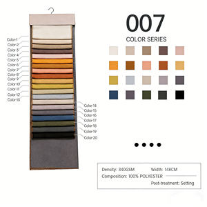 Fornitura Diretta dalla Fabbrica |   Tessuto <span class=keywords><strong>per</strong></span> <span class=keywords><strong>divani</strong></span> in velluto warp 100% poliestere di alta qualità, tessuto <span class=keywords><strong>per</strong></span> la casa, texture a chicco di mais, resti, 350 g/m² - Product Image 2