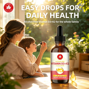 Vitamina D3 K2 en Gotas Líquidas de Marca Privada DEM, Sin Alcohol, 60 ml, para el Bienestar Inmunitario, Óseo, Muscular y del Estado de Ánimo, Personalizable - Product Image 2