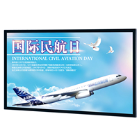 Panneau d'affichage publicitaire LED couleur portable P2.5 de haute qualité pour intérieur avec fonction d'animation pour ascenseurs et magasins de détail