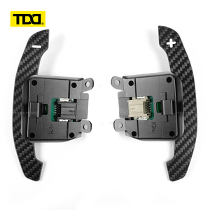 Palettes de changement de vitesse magnétiques en fibre de carbone TDD pour volant Chevrolet Corvette C8 - Product Image 1