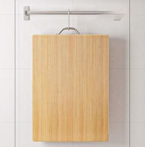 Planche à découper de cuisine antibactérienne et résistante à la moisissure pour légumes avec poignée en acier inoxydable - Product Image 3