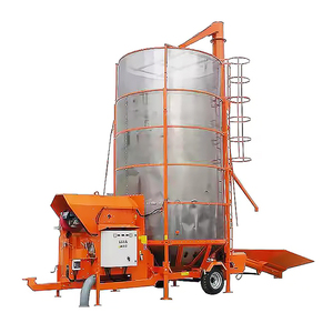 Secador de granos móvil de alta capacidad superventas, equipo de maquinaria agrícola de bajo <span class=keywords><strong>precio</strong></span>, cojinete de caja de cambios de motor central - Product Image 1