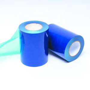 Película protectora de plástico suave <span class=keywords><strong>Bule</strong></span> PE de 50cm de ancho translúcido a prueba de humedad para placa de identificación Metal fundición de acero inoxidable - Product Image 4