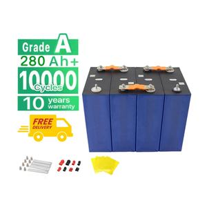 Ciclo profundo mejor grado a <span class=keywords><strong>3.</strong></span> <span class=keywords><strong>2</strong></span> V batería de iones de litio <span class=keywords><strong>3</strong></span>,<span class=keywords><strong>2</strong></span> voltios 300ah 400ah LiFePO4 baterías de fosfato 5C para el sistema solar doméstico - Product Image 1