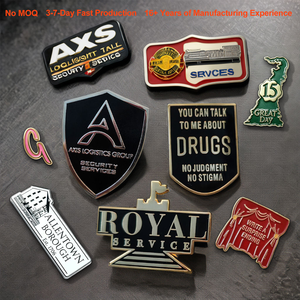 Pins Metálicos Personalizados con Brillo Duradero y Pins de Esmalte Duro Personalizados para Insignias Redondas con Logotipo Personalizado por un Fabricante Líder - Product Image 1