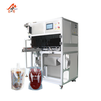 Machine de remplissage automatique de sachets à bec verseur pour détergent liquide, jus, sauce, pâte