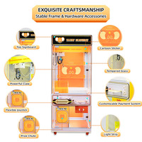 Date Griffe Machine Poupée Grue En Peluche Jouet Grabber Catcher Alpha Su6 Poupée Machine Coloré Poupées Grue Catcher Jeton Pièce
