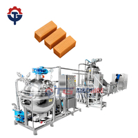 Ligne de production de toffee industrielle complète TG, machine de cuisson et de formage de toffee entièrement automatique