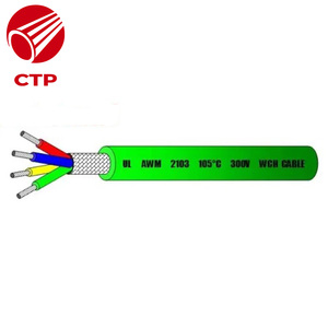 Cable de Soldadura Multifilar de Cobre, Súper Flexible, con Aislamiento de Goma, Clasificación de 300V, Cable Eléctrico Multiconductor Plano - Product Image 1