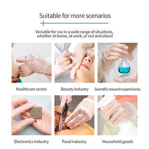Gants jetables en PVC bon marché, qualité alimentaire, sans poudre, gants en <span class=keywords><strong>vinyle</strong></span> pour l'industrie alimentaire, les dents, multi-usages - Product Image 3