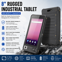 Tableta Robusta Profesional Industrial Android de 8 Pulgadas, Octa Core, Resistente al Agua, Amplio Rango de Temperatura de Operación, Entornos Hostiles
