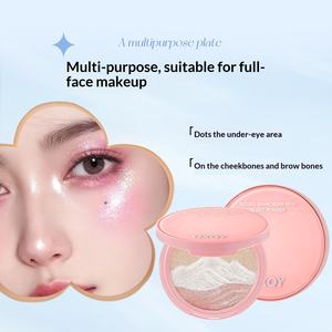 Poudre d'<span class=keywords><strong>ombre</strong></span> à paupières 3D délicate, scintillante, nacrée, multi-usages, à trois couleurs, de la gamme Rizhao Mountains Rivers - Product Image 3