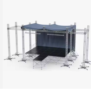 Armadura de techo portátil de aluminio ESI para escenario de concierto, boda y equipo de DJ, altavoces colgantes, armazón de escenario - Product Image 3