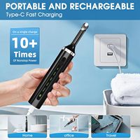 Polisseur dentaire électrique pour usage domestique, outil de nettoyage et de blanchiment des dents avec têtes de polissage remplaçables