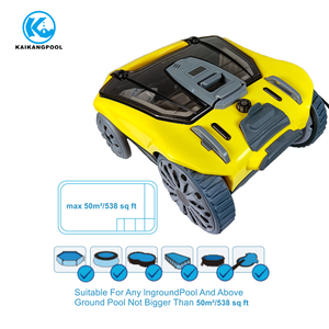Robot nettoyeur de piscine solaire sans fil professionnel Dolphin ELFO8 pour l'aquaculture, aspirateur à batterie pour piscine - Product Image 5