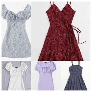 Anna MOQ <strong>Wholesale</strong> Cheap Womens Clothes <strong>Bulk</strong> <strong>Clothing</strong> Shipping Shop <strong>Wholesale</strong> <strong>Clothing</strong> Tops Dress Used Clothes - Product Image 4