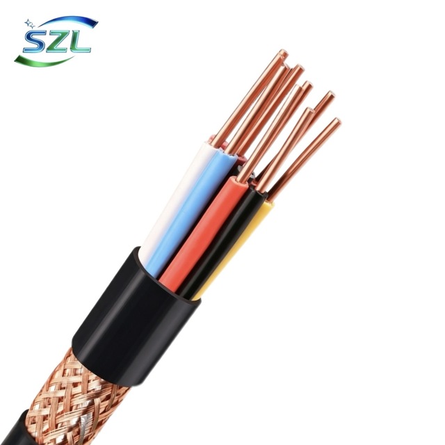 WDZN-KYJYP 450/750V LSZH Fire Resistant Shielded Control Cable Copper Braid Screen for Fire Alarm Metro Hospital IEC CPR B2ca