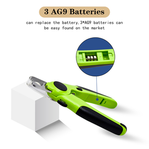 Custom Led Light Stainless Steel <strong>Dogs</strong> Pet <strong>Nail</strong> Scissor Clipper and Trimmer with <strong>Nail</strong> <strong>File</strong> - Product Image 5