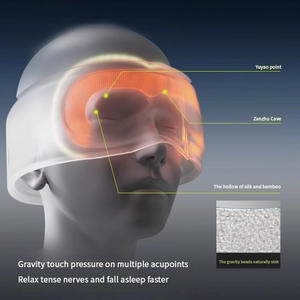 Hot Seller modische Nylon Polyurethan Sleeping Yoga Travel Super weiche Nacht augen maske - Product Image 5