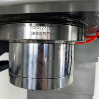 Centro de Mecanizado Vertical CNC VMC850 Vmc855 de Taiwán Okada, Mesa Rotatoria de 5 Ejes y 4 Enlaces, 200 mm