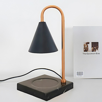 Chauffe-cire électrique pour chambre à coucher, nouveau modèle, style moderne, brûleur de cire aromatique, Base en marbre, lampe créative, vente en gros