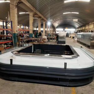 <span class=keywords><strong>Coin</strong></span> de supermarché Présentoir pour viande fraîche Congélateur réfrigéré Comptoir commercial Réfrigérateur pour fruits et légumes - Product Image 6