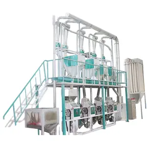 Commercial Wheat Flour Roller Mill Wheat Flour Milling Equipment For Russian
