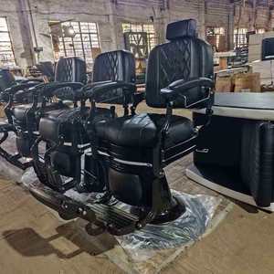 Chaise de barbier haut de gamme, chaises de coiffure, chaises de style pour salon de coiffure - Product Image 5