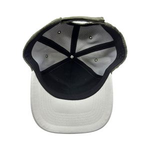 หมวกเบสบอล 6 แผงปักโลโก้ตามสั่ง ผ้าทวิลลายก้างปลา สำหรับผู้หญิงและผู้ชาย - Product Image 4