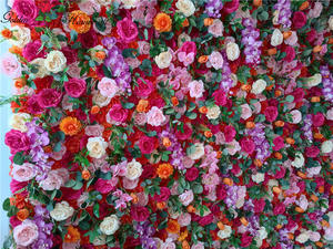 QSLH-SY0064 <span class=keywords><strong>rosa</strong></span> artificiale <span class=keywords><strong>rosa</strong></span> fiori parete fiore <span class=keywords><strong>rosa</strong></span> fondale parete per matrimonio, festa, scuola materna, stanza della neonata, casa - Product Image 6