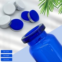 Flacons en verre ambré bleu de 3 ml à 10 ml, ampoules pharmaceutiques, flacons en verre cosmétiques, flacons en verre médicaux pour la beauté, flacons en verre anti-lumière