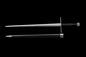 Épée de <span class=keywords><strong>chevalier</strong></span> de 90cm de long sans garde et lame droite-épée européenne - Product Image 5