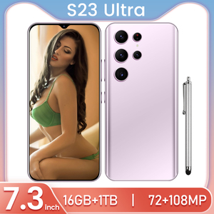 Smartphone original <span class=keywords><strong>S23</strong></span> <span class=keywords><strong>Ultra</strong></span> 6.7 pouces 16 Go + 512 Go Téléphone portable <span class=keywords><strong>S23</strong></span> <span class=keywords><strong>Ultra</strong></span> à écran HD 10 cœurs avec reconnaissance faciale Version mondiale - Product Image 3