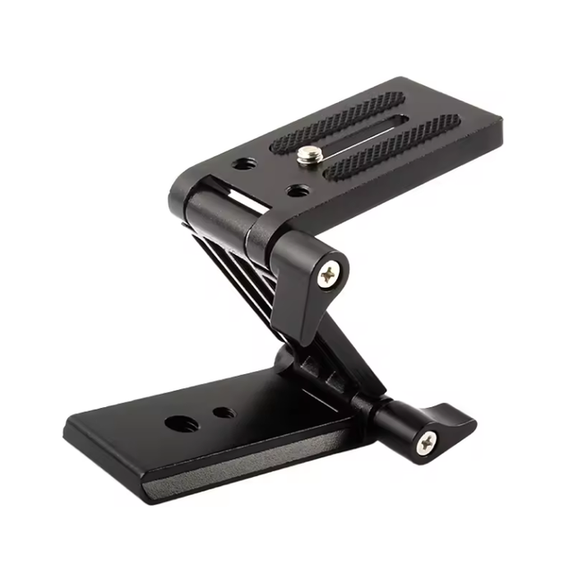 Z-shaped Folding Gimbal Camera Installation Folding Flexible Tilt Head Tripod Z-shaped Gimbal Suitable for Most Cameras