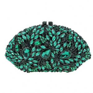 珠光斜挎包高品质水钻钻石钱包水晶女士舞会婚礼派对手包 - Product Image 3