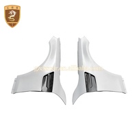 Actualización a los kits de cuerpo de fibra de carbono estilo MSY para Mercedes Bens Clase S W222 S63 Kit de cuerpo de Alerón trasero de ventilación lateral de labio delantero