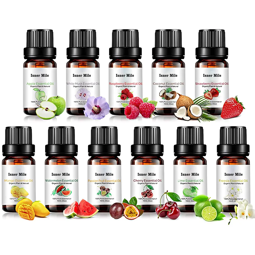 100% Minyak Esensial Diffuser Botol Rol 10 Ml Aromaterapi Murni