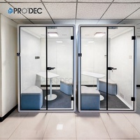 Cabine Acoustique Modulaire en Aluminium Écologique et Durable pour Bureau – Salle de Concentration Insonorisée