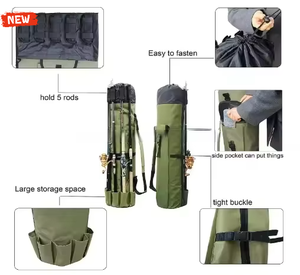 Vendita Diretta: Custodia Rigida Impermeabile Portatile per Canne da Pesca a Mosca, Borsa Multifunzionale per Attrezzatura, Pratica Scatola e Borsa da Pesca - Product Image 4