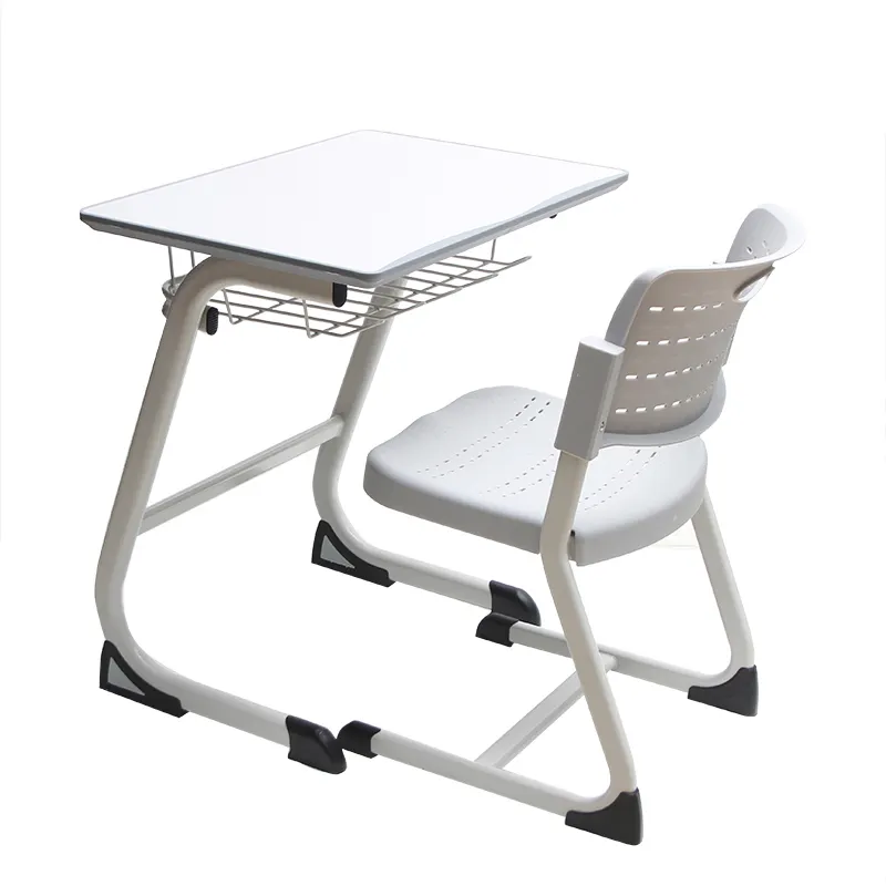 Classroom Set Middle Children Desk And Chair School Furniture Supplier