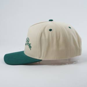 Gorras de béisbol de hombre de alta calidad de tela de algodón con logotipo bordado personalizado gorras de béisbol para hombre - Product Image 4