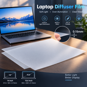 Film diffuseur pour réparation d'ordinateur portable 14 et 15,6 pouces, 0,1 mm, 0,125 mm, 0,15 mm, rétroéclairage LCD de haute qualité, vente chaude à prix réduit, directement de l'usine - Product Image 4