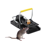 Piège à rats et souris en plastique Big Easy Catch, design durable et sûr, piège à ressort avec dents pour tuer les souris