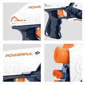 Pistola Giocattolo in Plastica con Proiettili Morbidi, Blaster EVA Airsoft con Dardi in Schiuma per Bambini e Ragazzi - Product Image 3