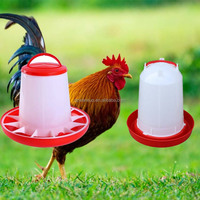 Nouveau Distributeur et Abreuvoir Manuel en PE de 1,5 kg pour Poulets, Facile à Utiliser, Vente Directe Usine pour l'Alimentation de la Volaille