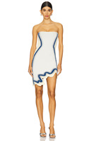 Robe courte décontractée pour femme, bustier unique, style streetwear, design patchwork irrégulier, vêtements de boutique tendance